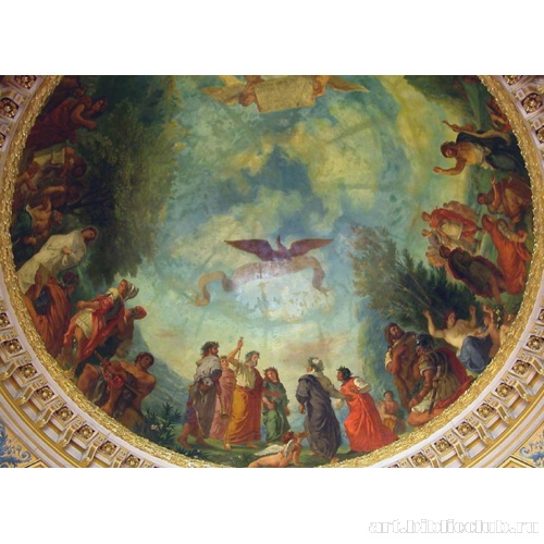 Лимб (Роспись купола в Библиотеке Сената). Фрагмент