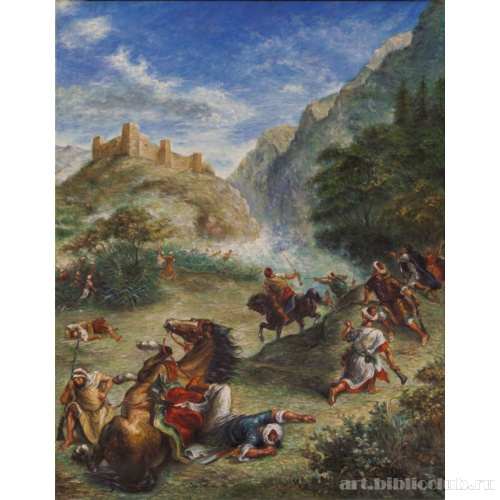 Кавалерийская стычка в горах