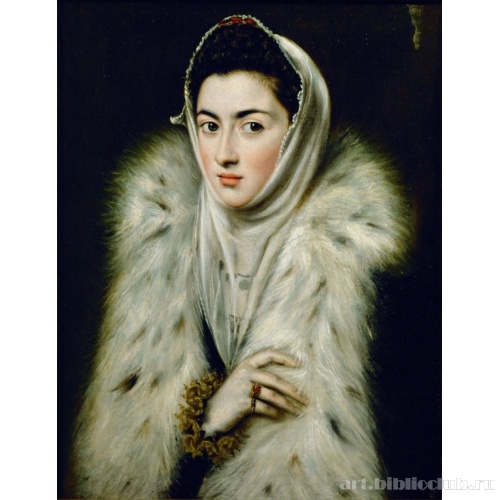 Дама в мехах