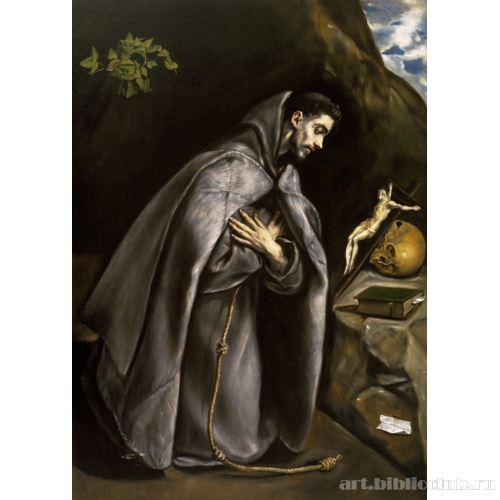 Коленопреклоненный св.Франциск