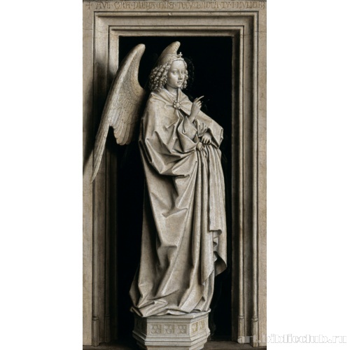 Благовещение. Диптих. Левая створка