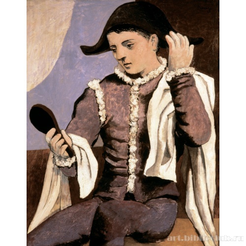 Арлекин с зеркалом