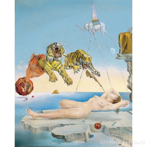 Сон, вызванный полетом пчелы вокруг граната за секунду до пробуждения