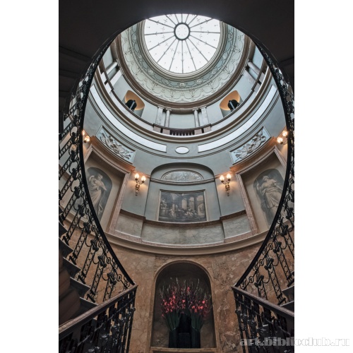 Роберт Адам. Хоум-хаус. Парадная лестница. Фрагмент