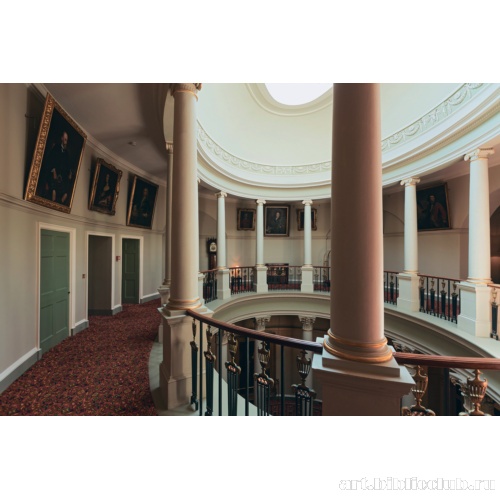 Роберт Адам. Замок Калзин. Парадная лестница. Фрагмент