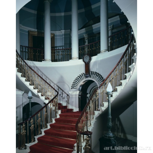 Роберт Адам. Замок Калзин. Парадная лестница. Фрагмент