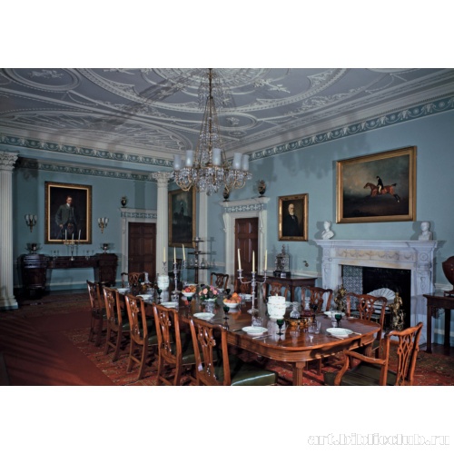 Роберт Адам. Замок Калзин. Столовая