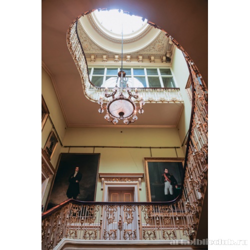 Роберт Адам. Эпсли-хаус. Парадная лестница