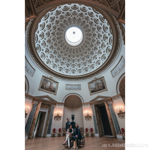 Кедлстон-холл. Салон-ротонда