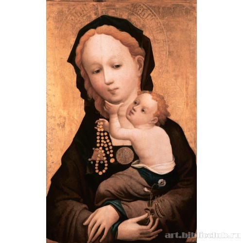 Мадонна с цветком сладкого горошка