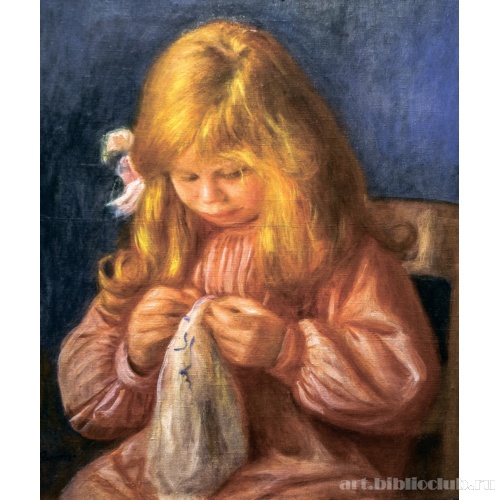 Жан Ренуар за шитьем