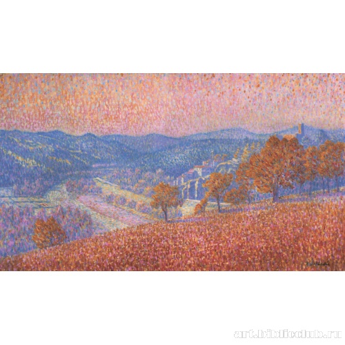 Осень, деревня в долине