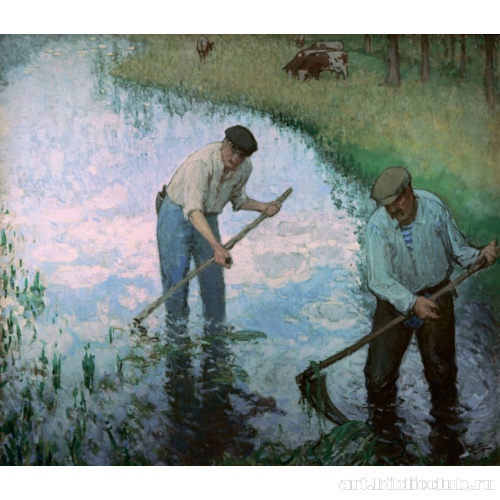 Крестьяне на берегу