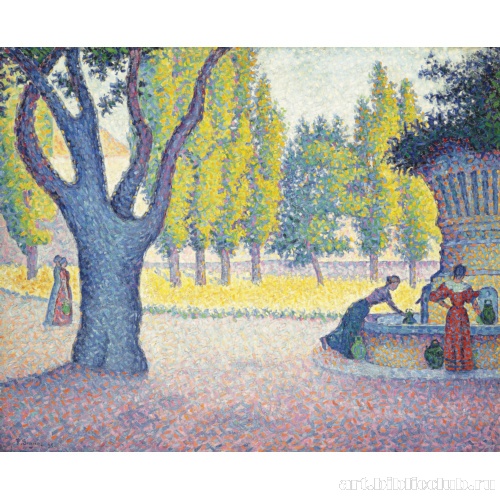 Сен-Тропе. Фонтан де Лис