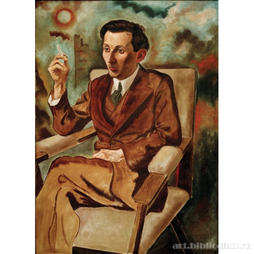 Портрет писателя Вальтера Меринга