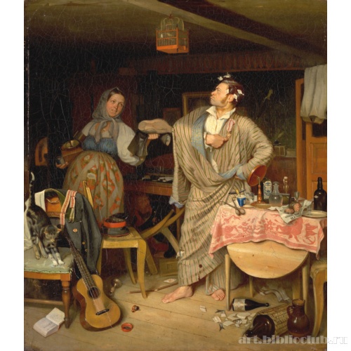 Свежий кавалер. Утро чиновника, получившего первый крестик