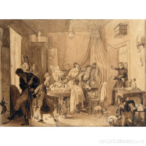 Кончина Фидельки. Фрагмент