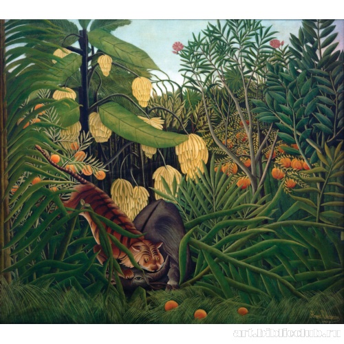 Битва между тигром и буйволом