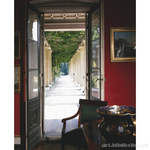 Дворец «Шарлоттенхоф». Вид в парк