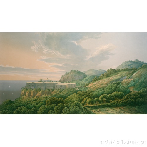 Проект великокняжеского замка в Ореанде. Перспективный вид