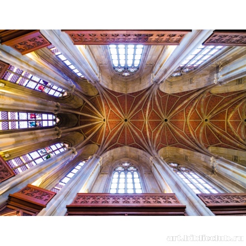 Фридриксвердерская церковь. Интерьер. Своды нефа