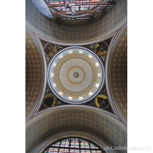 Церковь Св. Николая. Внутренний вид купола