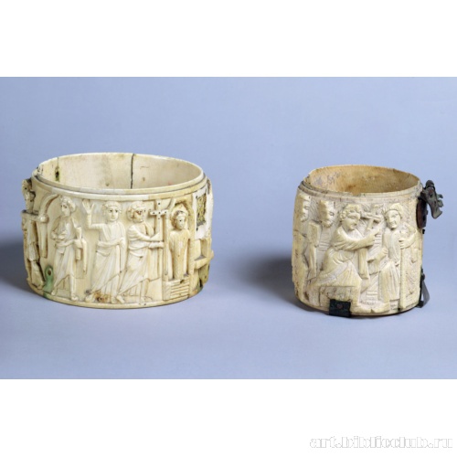 Пиксиды с рельефами на темы Нового Завета