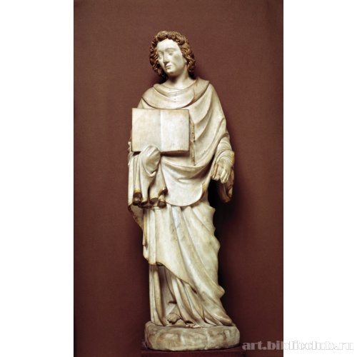 Святой Иоанн Евангелист. Скульптура аббатства Лоншан