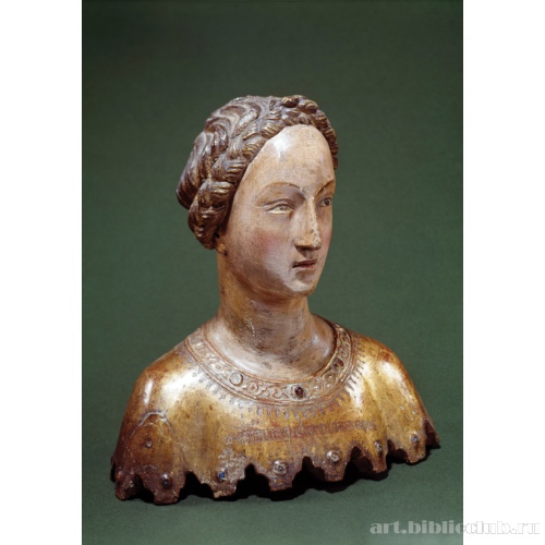 Святая Мабилия. Бюст-реликварий