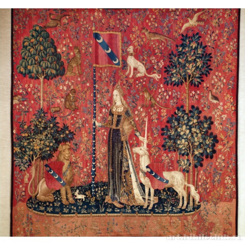 Дама с единорогом. Пять чувств: Осязание