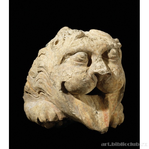 Фрагмент скульптуры. Голова льва