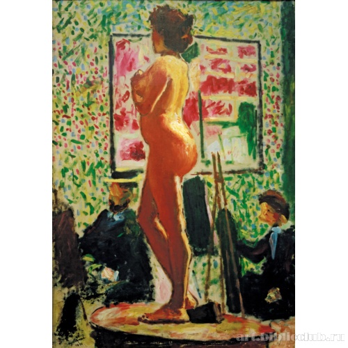 Модель в ателье Гюстава Моро (Ню фов)