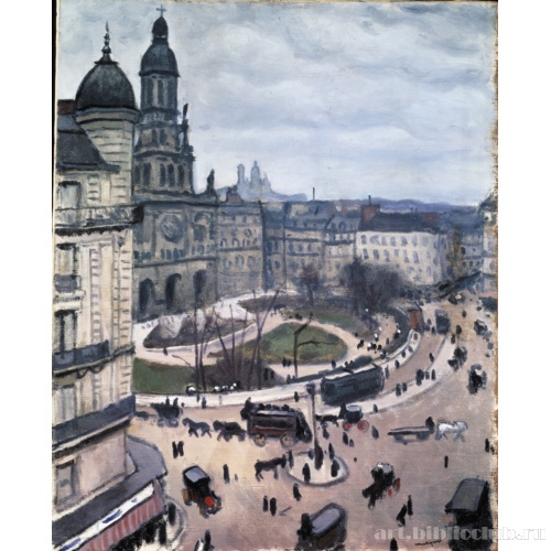 Площадь Святой Троицы в Париже