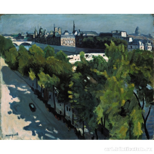 Набережная Лувра и Новый мост