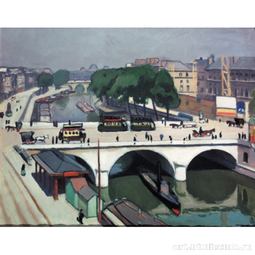 Мост Сен-Мишель в Париже