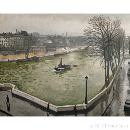 Вид на Сену от набережной Бетюн