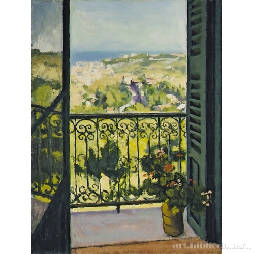 Вид с балкона