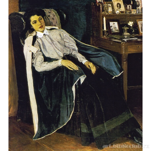 Портрет О.М. Нестеровой, дочери художника