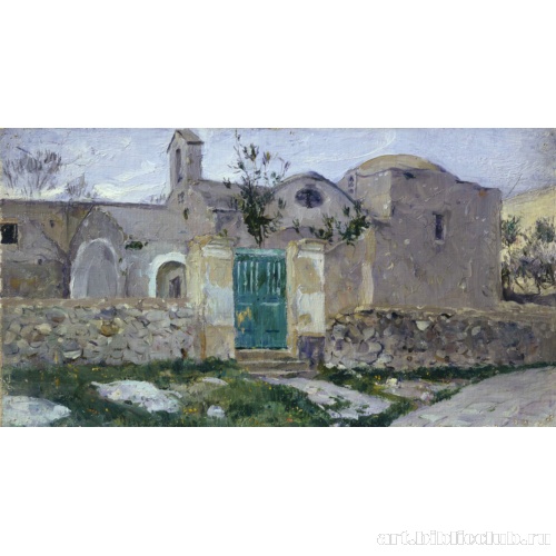 Капри. Вход в монастырь