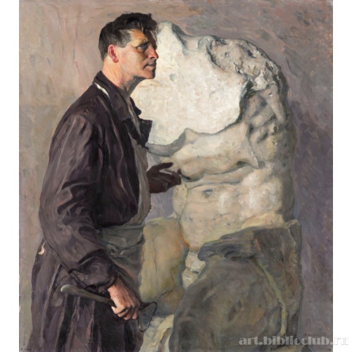 Портрет скульптора И.Д. Шадра