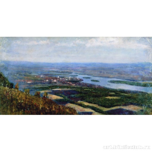 Вид на Красноярск с сопки