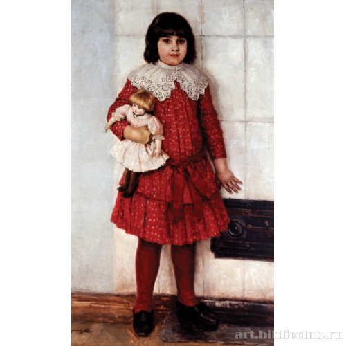 Портрет О.В. Суриковой, дочери художника