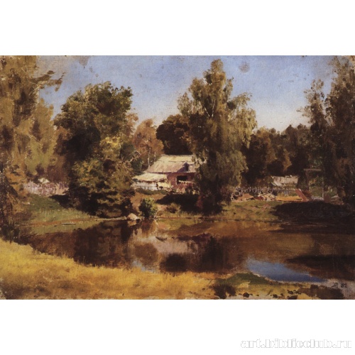 Верхний пруд в Абрамцево