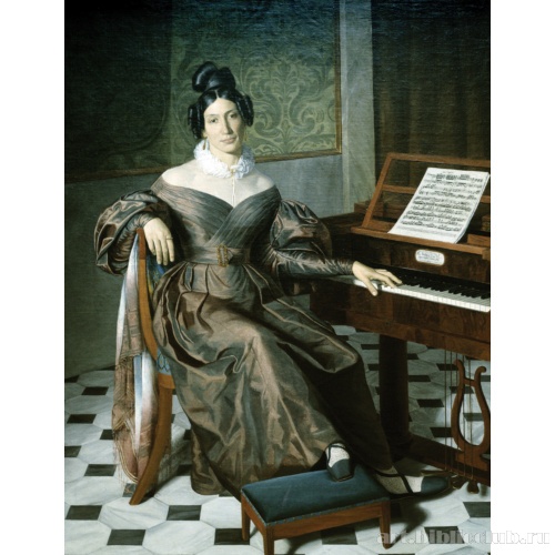 Портрет певицы Изабеллы Колбран