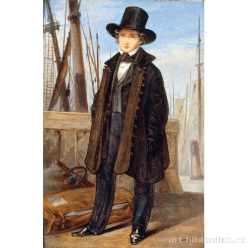 Рихард Керстинг перед своим отъездом в Ригу