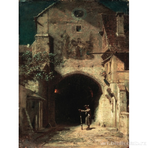 Зевающий часовой