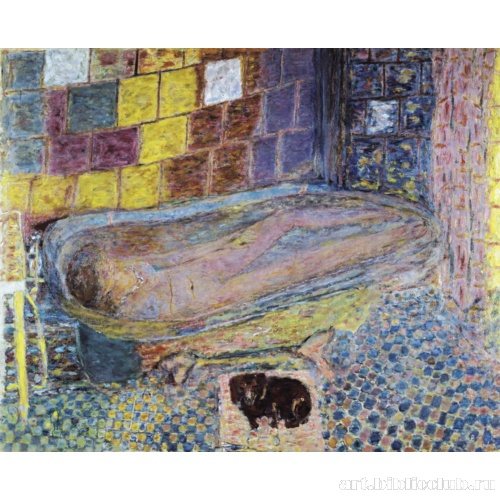 Обнаженная натурщица в ванне