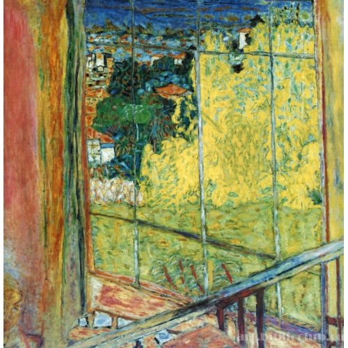 Мастерская с мимозой