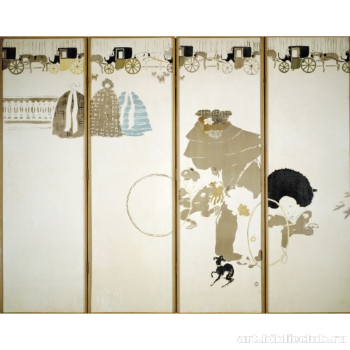 Ширма «Прогулка нянек»
