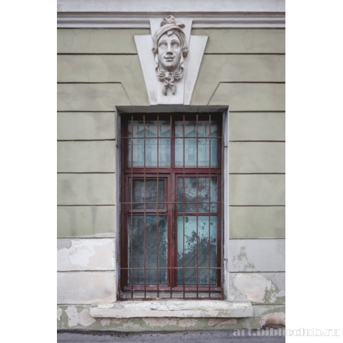 Дом семьи Бенуа. Маскарон над окном первого этажа